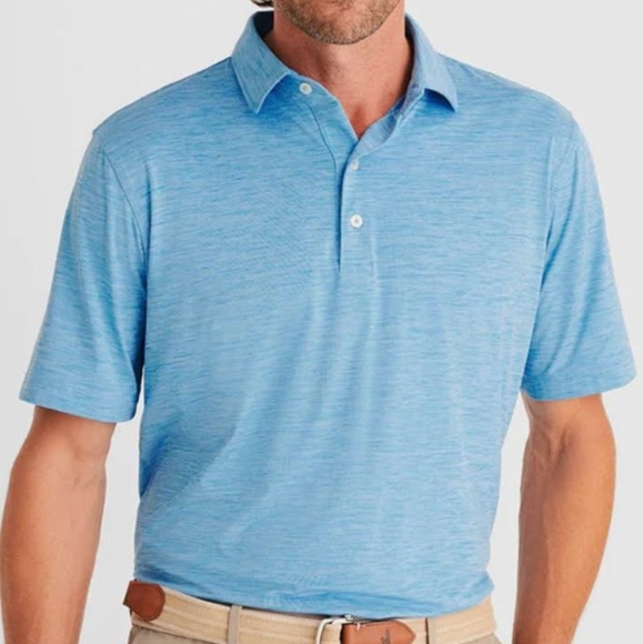 johnnie-O Other - Johnnie-O Huron Prep-Formance Lightweight 3 Button Polo / Liberty